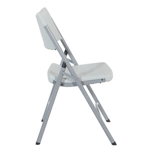 Resin Folding Chair, Style B, 4-Pack