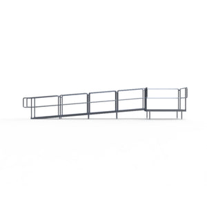 ADA-Compliant Stage Ramp, 5' x 5' Top Platform