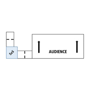 ADA-Compliant L-Shape Stage Ramp