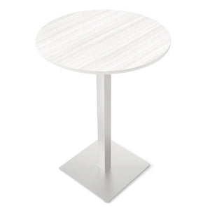 Pranzo Round Table with 30" Laminate Top, 30" H, FREE SHIPPING