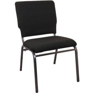 Nextgen 18-1/2" W Multipurpose Church Chair with 2-1/2"-Thick Seat and Ganging Brackets, 600 lb Weight Capacity