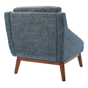 SL4400 Series Mid-Century Club Chair with Coffee Finish Legs