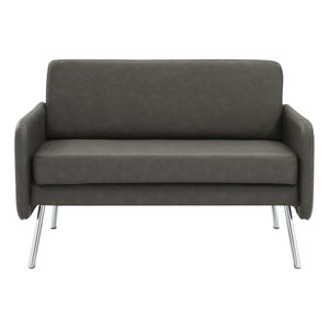 SL5600 Series Loveseat with Chrome Finish Legs