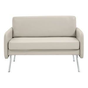 SL5600 Series Loveseat with Chrome Finish Legs