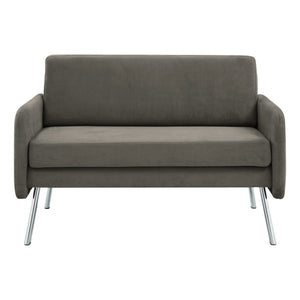 SL5600 Series Loveseat with Chrome Finish Legs