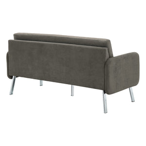 SL5600 Series Sofa with Chrome Finish Legs