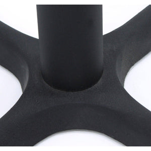 Cain Round Breakroom Table and Chair Package, Cain 30" Round X-Base Breakroom Table with 4 Restaurant Stack Chairs