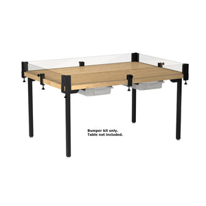 Robotics Table Bumper Kit, Clear Acrylic Panels