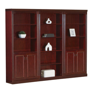 Townsend Traditional 3-Piece Wall Unit, Typical 2, 90" x 14" x 72" H