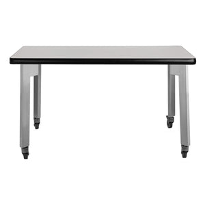 Titan Table, 24" x 84", Standard High Pressure Laminate Top with Particleboard Core and T-Mold Edge