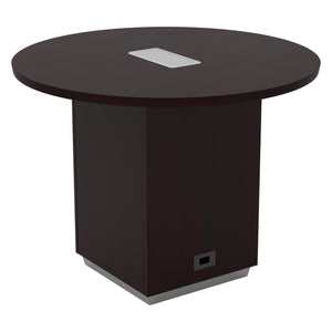 Tuxedo 48" Round Table, Matching Top and Base