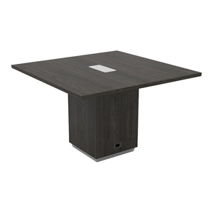 Tuxedo 48" Square Table, Matching Top and Base