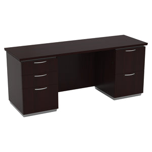Tuxedo Double Pedestal Credenza, 72" x 36"