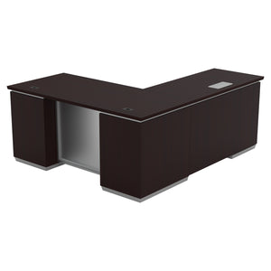 Tuxedo L-Shape with Left Return, 66" x 78"