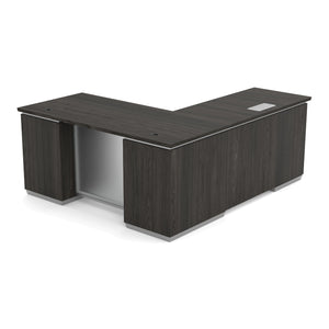 Tuxedo L-Shape with Left Return, 66" x 78"