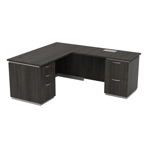 Tuxedo L-Shape with Right Return, 66" x 78"