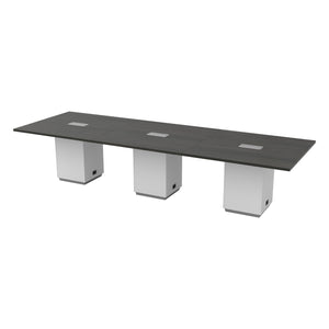 Tuxedo Rectangular Table, 144" x 48", 2-Color Combination