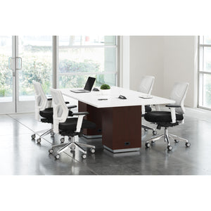 Tuxedo Rectangular Table, 96" x 48", 2-Color Combination