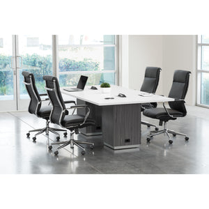 Tuxedo Rectangular Table, 96" x 48", 2-Color Combination