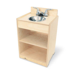 Let's Play Toddler Sink, Natural Finish
