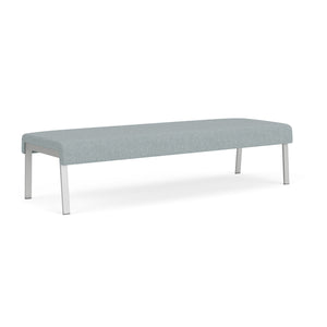 Waterfall Collection Reception Seating, 3-Seat Bench, Leg Base, Healthcare Vinyl Upholstery, FREE SHIPPING