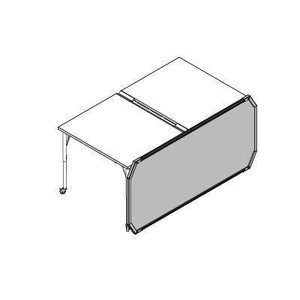 Acrylic Double End Panel for Aspire Esports Desk, FREE SHIPPING