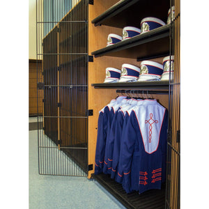 Bandstor™ Wide Uniform & Robe Storage w/Shelf, 48"W x 84"H x 29.25"D