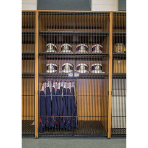 Bandstor™ Wide 2-Compartment Uniform Storage, 48"W x 84"H x 29.25"D