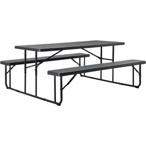 Global Industrial 6' Folding Plastic Picnic Table