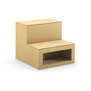 Flex All-Wood 2-Tier Step Seating with Storage Cubby, FREE SHIPPING