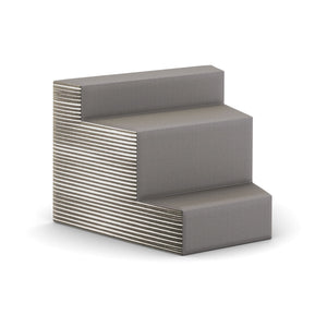 Flex 3-Tier Step Seating, Inside Facing, 30-Degree Wedge, Fully Upholstered, Standard Fabric/Vinyl Upholstey, FREE SHIPPING