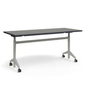 KI Pirouette Fixed Top Rectangular Table, Set-Screw Adjustable Height "T" Base (29"-44" H), FREE SHIPPING
