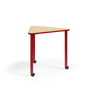 KI Ruckus Fixed Height E-Triangle Post Leg Desk, 1-1/4" Laminate Top, 29" H, FREE SHIPPING