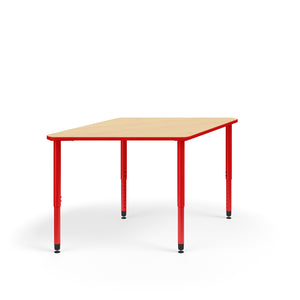 KI Ruckus Sitting Adjustable Height Kite Activity Table with 1-1/4" Laminate Top, 20" - 33" H, FREE SHIPPING