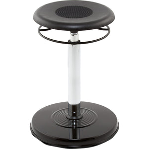 Kore Design Teen/College Hi-Rise Adjustable Wobble Chair with Plastic Seat,  21"-31.5" H