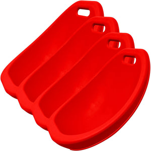 Kore Design Children's Plastic Scoop Rocker, Set of 4 in Single Color