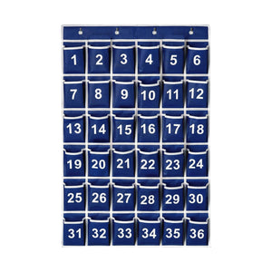 Hanging Cell Phone Pocket Storage Classroom Organizer, 36 Pockets