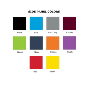 Compass Midi H3 Mobile Makerspace Open Shelf Cabinet with Handles, 3 Shelves