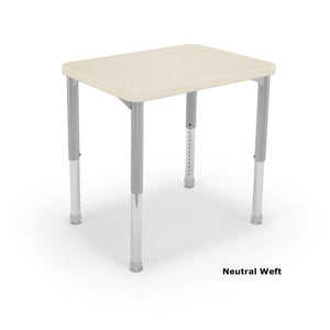 Hierarchy Classroom Desk and Chair Package, 10 Hierarchy Snap Rectangle Desks with 10 Hierarchy Chairs
