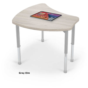Hierarchy Classroom Desk and Chair Package, 10 Hierarchy Shapes Desks with 10 Hierarchy Chairs
