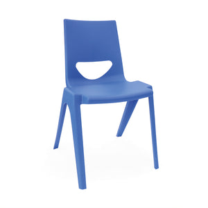 K-Seat Stackable Multi-Purpose Plastic Chair, 15" Seat Height