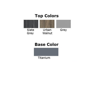 Folding/Nesting Mobile Training Tables, Rectangular, 72" x 18" x 29.5" H