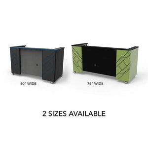 Esports Gaming Single Shoutcaster Station, 60" W, FREE SHIPPING