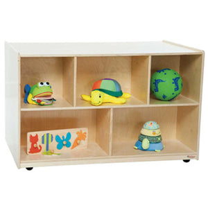 Mobile Double Storage Island, 30" H