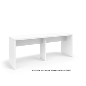 KI Serenade Gathering Table, Café Height, Double-Sided, 30" x 108" x 42"H, Non-Contrast Laminate, FREE SHIPPING