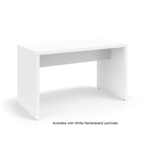 KI Serenade Gathering Table, Café Height, Double-Sided, 36" x 72" x 42"H, Non-Contrast Laminate, FREE SHIPPING