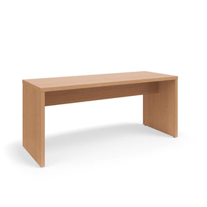 KI Serenade Gathering Table, Café Height, Double-Sided, 36" x 96" x 42"H, Non-Contrast Laminate, FREE SHIPPING