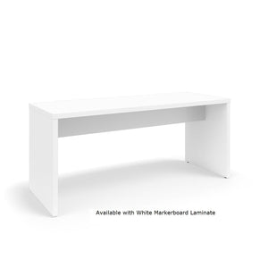 KI Serenade Gathering Table, Café Height, Double-Sided, 36" x 96" x 42"H, Non-Contrast Laminate, FREE SHIPPING