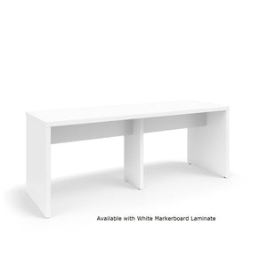 KI Serenade Gathering Table, Café Height, Double-Sided, 36" x 108" x 42"H, Non-Contrast Laminate, FREE SHIPPING
