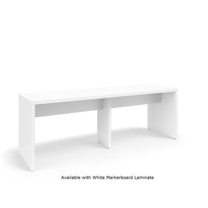 KI Serenade Gathering Table, Café Height, Double-Sided, 36" x 120" x 42"H, Non-Contrast Laminate, FREE SHIPPING